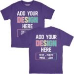 Custom Shirt for Kids, Boys Girls Customized T-Shirt Top, Front Back Printing, Personalized Shirts Youth - Image 2