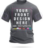 Custom Tshirt Personalized T-Shirts Gifts for Men Women Customized Funny Graphic Tee Shirts Design Your Own - Image 2