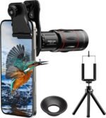 Evil eye 18X Telephoto Lens, Hight Power Telephoto Phone Lens with Tripod, Mobile Cell Lens Attachment for Android & iPhone, Samsung and Most Smartphone - Image 2