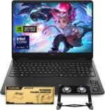 HP OMEN 16 Ultra Slim RTX 5060 2025 AI Pro Gaming Laptop, 16" FHD+ 144Hz, Intel Ultra 7 255H(Beats Intel i7-14700), NVIDIA RTX 5060, 32GB DDR5 RAM, 1TB SSD, Bundle with PCO Laptop Cooler - Image 2