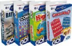 Hasbro Grab and Go! Bundle (4 Pack), Kids Travel Board Games, Battleship, Connect 4, Guess Who?, Hungry Hungry Hippos Games, 2 Players, Easter Gift for Kids, Ages 7+ - Image 2