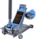 LARBANKE 3T Heavy-Duty Floor Jack with Magnetic Tray,Featuring Dual-Piston Rapid-Rise Pump,Floor Jack with Load Capacity up to 6600 lbs,Lifting Range from 3.15"-18.31",Suitable for Multiple Vehicle - Image 2