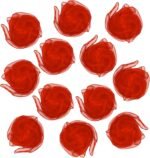 Lolakee Dance Scarves 12 Pcs Juggling Scarves for Kids Play Silk Scarve for Babies Toddlers Children Movement Learning Education Musical Accessories Colorful Scarfs Magic Tricks Performance (Red) - Image 2