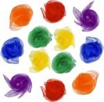 Lolakee Dance Scarves for Kids 12 Pcs Music Scarves Dance Scarf Play Scarves for Children Movement Square Juggling Silk Tricks Scarves Rhythm Band Scarves(6 Colors,24" x 24") - Image 2