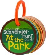 MOLLYBEE Kids Toddler Outdoor Scavenger Hunt Cards at The Park, Toddler Games, Gifts for Ages 2, 3, 4 - Image 2