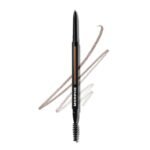 Morphe Micro Dual Eyebrow Pencil - Dual-Ended Brow Pencil Featuring a Retractable, Ultra-Precise, Pointed Tip - Richly Pigmented, Smooth-Gliding, Long-Lasting Wax Formula - Latte (0.003 oz) - Image 2