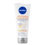 NIVEA Skin Firming & Anti Wrinkle Neck & Chest Cream with Coenzyme Q10, Creatine and Provitamin B5, Skin Firming Cream Reduces the Look of Fine Lines and Wrinkles, 6.7 Oz Tube - Image 2