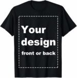 Personalized Custom T-Shirt with Your Image for Men Women,Design Your Own T Shirt,Perfect Personalized Gifts - Image 2
