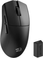 Redragon M916 PRO 3-Mode Wireless Gaming Mouse, Hype-Speed 4K Polling Rate, 49G Ultra-Light 26K DPI Mouse w/Ergonomic Natural Grip Build, Redefinable Macro Buttons, Software Supported - Image 2