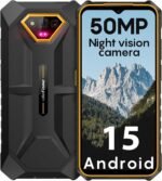 Ulefone Armor X13 Rugged Phone, 12+64GB, 50MP Rear Camera, 24MP Night Vision Camera, Android 15 OS Rugged Smartphone, 6.52” Screen, 6320mAh, NFC, GPS, Dual 4G Unlocked Phones- Orange - Image 2