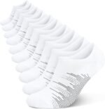 wernies No Show Socks Men 10 Pairs Ankle Low Cut Cotton Men Socks with Non Slip Grips 6-10/11-13 - Image 2