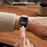 Smart Watch for Women, 1.85" HD AMOLED Fitness Tracker (Answer/Call) with 24/7 Heart Rate/Sleep/SpO2 Monitor for iPhone & Android, 120+ Sports Modes Smartwatch with IP68 Waterproof, 2 Bands - Image 5