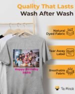 Custom T-Shirt - Personalized Tee Shirts for Men & Women - Customize Your Own US-Cotton Shirt with Front and Back Design - Image 4