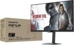 GIGABYTE - M27UP - 27" SS IPS Gaming Monitor - UHD 3840x2160-160Hz - 1ms GTG - AMD FreeSync Premium, G-SYNC Compatible - Dual Mode - Type C KVM - HDMI, DP, Type-C - Height and Tilt Adjustable -Black - Image 12