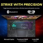 msi Cyborg 15.6" 144Hz FHD IPS Gaming Laptop, Intel Core 7-240H, 16GB RAM,1.5TB Storage (512GB SSD+1TB Docking Station), NVIDIA GeForce RTX 5060, Backlit Keyboard, HD Webcam, Wi-Fi 6E, Win 11, Black - Image 6