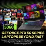 msi Cyborg 15.6" 144Hz FHD IPS Gaming Laptop, Intel Core 7-240H, 16GB RAM,1.5TB Storage (512GB SSD+1TB Docking Station), NVIDIA GeForce RTX 5060, Backlit Keyboard, HD Webcam, Wi-Fi 6E, Win 11, Black - Image 7