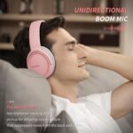 BINNUNE Wireless Gaming Headset for Ps5, Ps4, PC - 2.4GHz Low-Latency USB Dongle & Ultra Stable Gaming Headphones with Flip Microphone, 40-Hr Battery Gamer Headset for Switch, Laptop, Mobile, Mac - Image 4