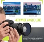 Ultra Deluxe Lens Kit for Nikon D3400, D3500, D5600 with 18-55mm Lens, Sony A7, A7III with 28-70mm, A6000, A6400, A6600 - Includes: 7pc 55mm Filter Set + 55mm Wide Angle and Telephoto Lens - Image 7