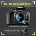 Ultra Deluxe Lens Kit for Nikon D3400, D3500, D5600 with 18-55mm Lens, Sony A7, A7III with 28-70mm, A6000, A6400, A6600 - Includes: 7pc 55mm Filter Set + 55mm Wide Angle and Telephoto Lens - Image 9
