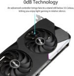 ASUS Dual NVIDIA GeForce RTX 3070 OC Edition Gaming Graphics Card (PCIe 4.0, 8GB GDDR6 Memory, HDMI 2.1, DisplayPort 1.4a, Axial-tech Fan Design, Dual BIOS, Protective BackplateI), 3 Year Warranty - Image 4