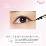 Heroine Make by KissMe Super Durable Eyeliner | Waterproof Liquid Eyeliner | Black Liquid Liner for Long-Lasting Color | Smudge-Proof Formula | Hypoallergenic for Sensitive Eyes | Japanese Makeup - Image 8