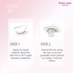 Heroine Make by KissMe Super Durable Eyeliner | Waterproof Liquid Eyeliner | Black Liquid Liner for Long-Lasting Color | Smudge-Proof Formula | Hypoallergenic for Sensitive Eyes | Japanese Makeup - Image 9