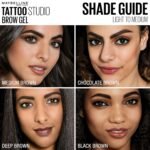 Maybelline TattooStudio Waterproof Eyebrow Gel Makeup, Medium Brown, 1 Count - Image 10