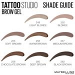 Maybelline TattooStudio Waterproof Eyebrow Gel Makeup, Medium Brown, 1 Count - Image 11