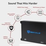 Rockville dB12 2000 Watt Peak/500w RMS Mono 2 Ohm Amplifier Car Amp, Bass Knob - Image 7
