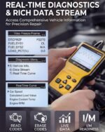 MOTOPOWER MP69033 Car OBD2 Scanner Code Reader Engine Fault Scanner CAN Diagnostic Scan Tool for All OBD II Protocol Cars Since 1996, Yellow - Image 4