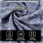 Personalized Mens Athletic Short Sleeve Shirts Custom Logo Text Workout Dry Fit Running Gym T-Shirts - Image 8
