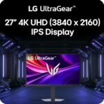 LG 27G810A-B 27-inch Ultragear 4K UHD (3840 x 2160) IPS Gaming Monitor, Dual Mode UHD 180Hz or FHD 360Hz, 1ms, NVIDIA G-Sync, AMD FreeSync Premium, VESA DisplayHDR 400, HDMI 2.1, Black - Image 3