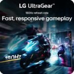 LG 27G810A-B 27-inch Ultragear 4K UHD (3840 x 2160) IPS Gaming Monitor, Dual Mode UHD 180Hz or FHD 360Hz, 1ms, NVIDIA G-Sync, AMD FreeSync Premium, VESA DisplayHDR 400, HDMI 2.1, Black - Image 4