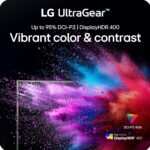 LG 27G810A-B 27-inch Ultragear 4K UHD (3840 x 2160) IPS Gaming Monitor, Dual Mode UHD 180Hz or FHD 360Hz, 1ms, NVIDIA G-Sync, AMD FreeSync Premium, VESA DisplayHDR 400, HDMI 2.1, Black - Image 5