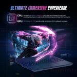 ASUS TUF A16 16" FHD 165Hz Gaming Laptop - AMD Ryzen 7 7735HS, Radeon RX 7700S, 64GB DDR5, 2TB SSD, RGB Backlit KB, Wi-Fi 6, Win11 Pro - Off Black (w/Accessories) - Image 3