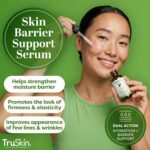TruSkin Peptide Serum for Face - Pro Collagen Multi-Peptide Anti-Aging Serum with Tripeptide-29 & Ceramides - Supports Skin’s Natural Collagen & Barrier for Firmer-Looking Skin, 1 fl oz - Image 4