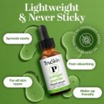 TruSkin Peptide Serum for Face - Pro Collagen Multi-Peptide Anti-Aging Serum with Tripeptide-29 & Ceramides - Supports Skin’s Natural Collagen & Barrier for Firmer-Looking Skin, 1 fl oz - Image 6