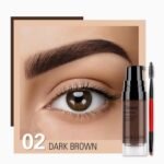 SACE LADY 3D Eyebrow Gel Long Lasting 24 Hours Waterproof Smudge-proof Brow Cream Makeup Kit (02 DARK BROWN, 0.2Fl Oz) - Image 3