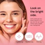 grace & stella Under Eye Brightener Balm Stick - Travel Essentials - Caffeine Eye Cream for Dark Circles, Puffiness, Wrinkles - Vegan Moisturizer Stick with Niacinamide, Hyaluronic Acid (0.13oz/3.5g) - Image 3