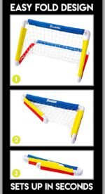 Franklin Sports Kids Soccer Goal with Ball & Pump - 24 X 16 - Image 4
