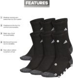 adidas Kids Cushioned Crew Socks for Boys & Girls (6 Pairs) Durable & Comfortable - Image 5