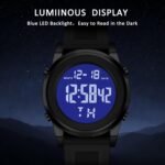 Military Silver Waterproof Sports Wrist Watches for Men Digital Tactical Mens Sport Watches Waterproof Military - Image 4