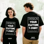 ISUNMEA Custom T-Shirts Design Your Own, Personalized Photos Shirts with Text/Image Customizable Cotton Tees for Men Women - Image 3
