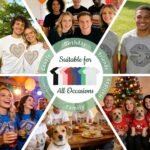 ISUNMEA Custom T-Shirts Design Your Own, Personalized Photos Shirts with Text/Image Customizable Cotton Tees for Men Women - Image 7