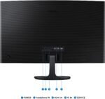 Samsung 27" Essential S3 (S36GD) Curved Monitor - FHD, 1800R Curved Screen, 100Hz, Eye Saver Mode, Game Mode, HDMI D-sub, LS27D36CGANXZA - Image 6