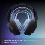 SteelSeries Arctis Nova 3P Wireless Multi-Platform Gaming Headset — Mobile App Control — 40 HR Battery — Neodymium Magnetic Drivers — 2.4GHz/Bluetooth — PS5, PS4, PC, Switch, Mobile — Black - Image 10