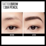 Maybelline TattooStudio Waterproof Eyebrow Pencil, Sharpenable, Longwear, Long Lasting, Pigmented Eyebrow Pencil for Defined Brows, Soft Brown, 1 Count - Image 7