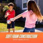 Nerf Mini Foam Sports Ball Set - Foam Football, Soccer Ball + Basketball Soft Sports Toy for Kids - Image 5