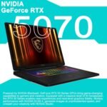 msi Crosshair 18 HX AI Gaming Laptop 18" QHD+ IPS 240Hz Intel 24-core Ultra 9 275HX (>i9-14900HX) 64GB DDR5 4TB SSD GeForce RTX 5070 (Up to 798 AI Tops) RGB Backlit Thunderbolt Win11Pro ICP Hub - Image 5