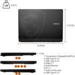 msi Crosshair 18 HX AI Gaming Laptop 18" QHD+ IPS 240Hz Intel 24-core Ultra 9 275HX (>i9-14900HX) 64GB DDR5 4TB SSD GeForce RTX 5070 (Up to 798 AI Tops) RGB Backlit Thunderbolt Win11Pro ICP Hub - Image 9